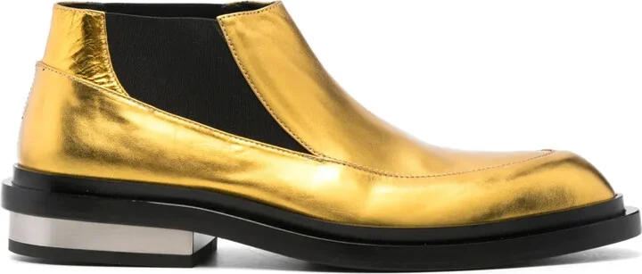 Lamé Loafers