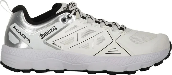 Laminar contrasting-details sneakers
