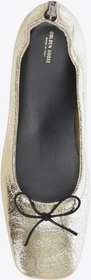 Laminated Leather Ballet Flats - Image 2