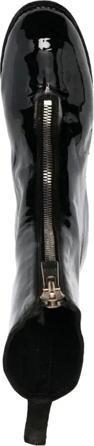 Laminated Leather Boots - Image 4