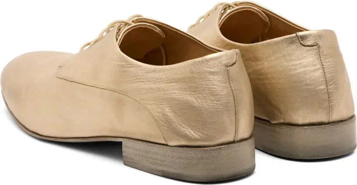 laminated-leather Derby shoes - Image 3
