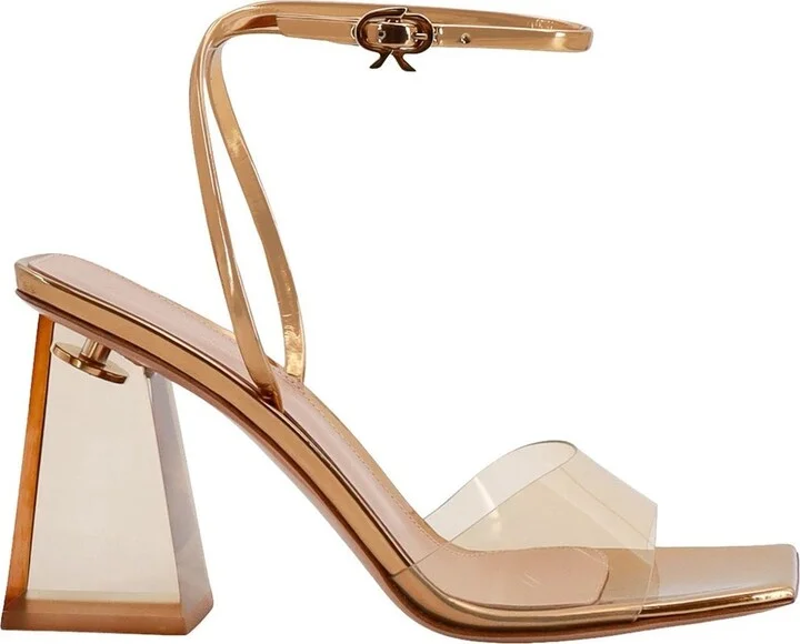 Laminated Leather Sandals