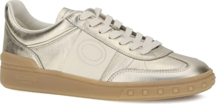 Laminated Leather Upvillage Sneakers - Image 2