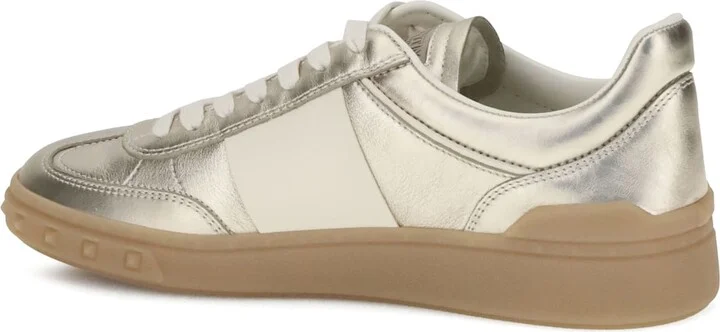Laminated Leather Upvillage Sneakers - Image 3