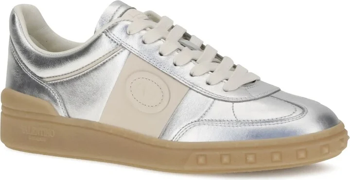 Laminated Leather Upvillage Sneakers - Image 2