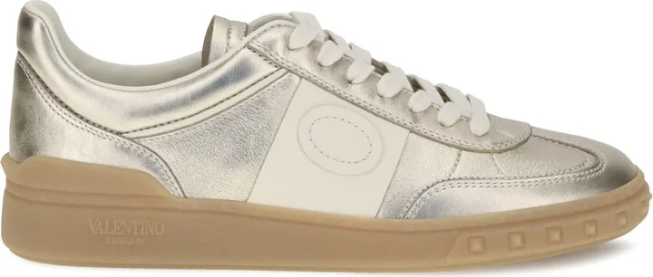 Laminated Leather Upvillage Sneakers