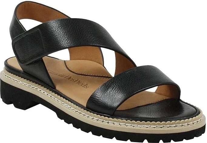 L'Amour Des Pieds Dashiell Women's Shoes Black Lamba : 7.5 M, Leather