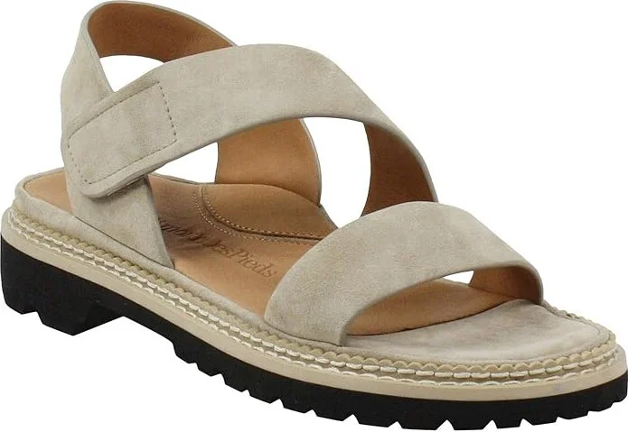 L'Amour Des Pieds Dashiell Women's Shoes Taupe Suede : 6.5 M
