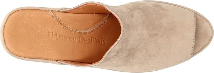 L'Amour Des Pieds Orman Women's Slippers Taupe : 8.5 M, Suede - Image 2