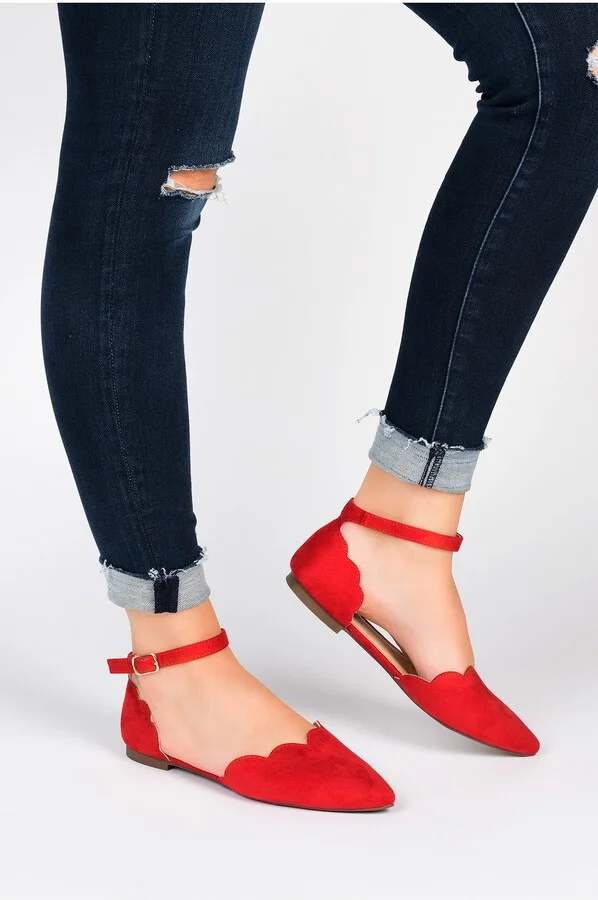 Lana Ankle Strap Flat - Wide Width - Image 10