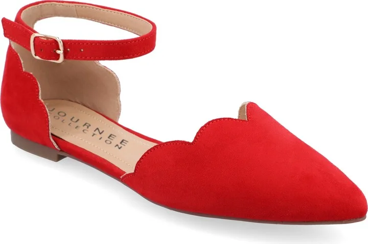 Lana Ankle Strap Flat - Wide Width