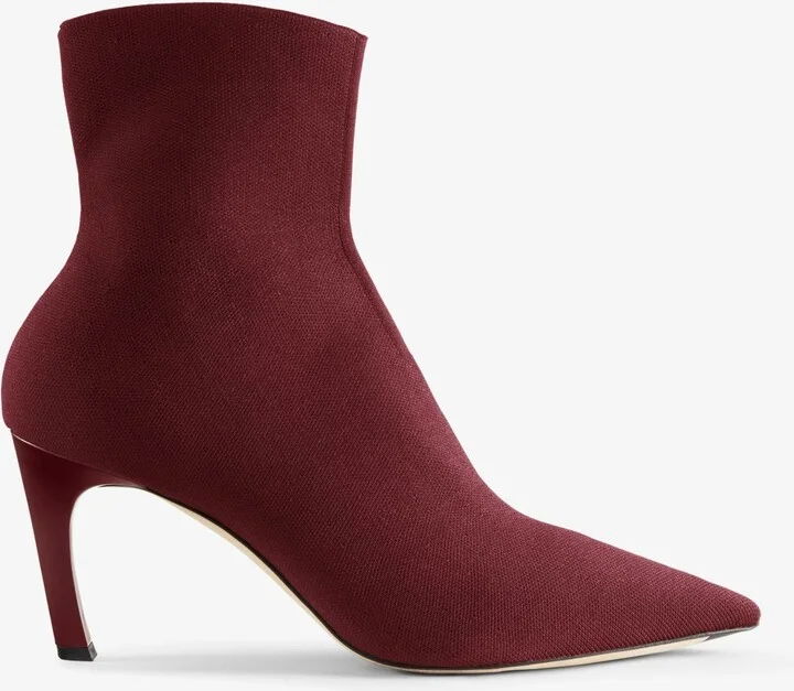 Lana Boot - 3D-Knit - Burgundy - Image 3