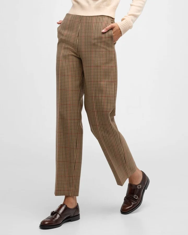Lana Leather Double Monk Oxford Loafers - Image 8
