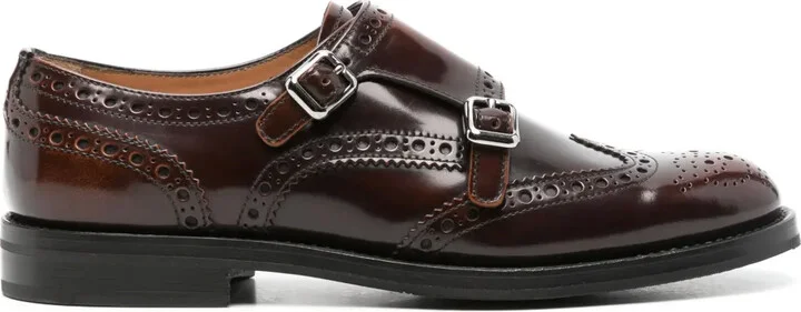 Lana R leather monk shoes