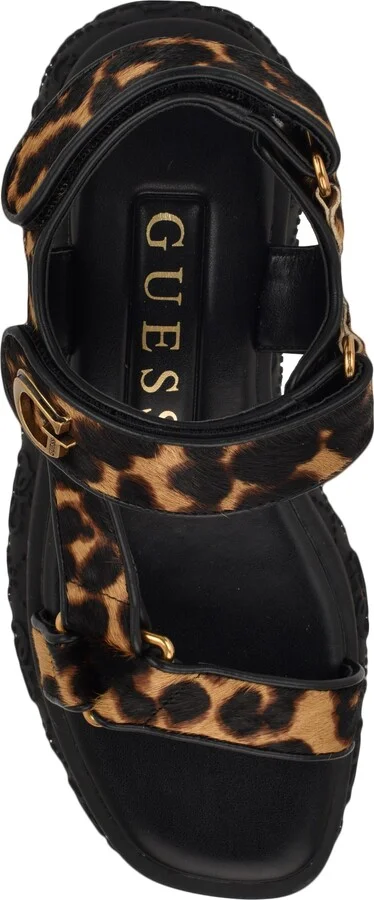 Lanara 3 Genuine Calf Hair Sandal - Image 3
