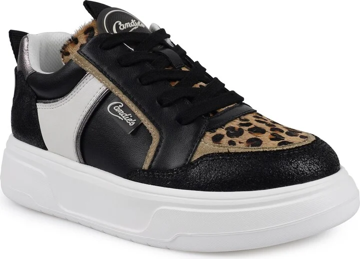 Black/ Latte Calf Hair