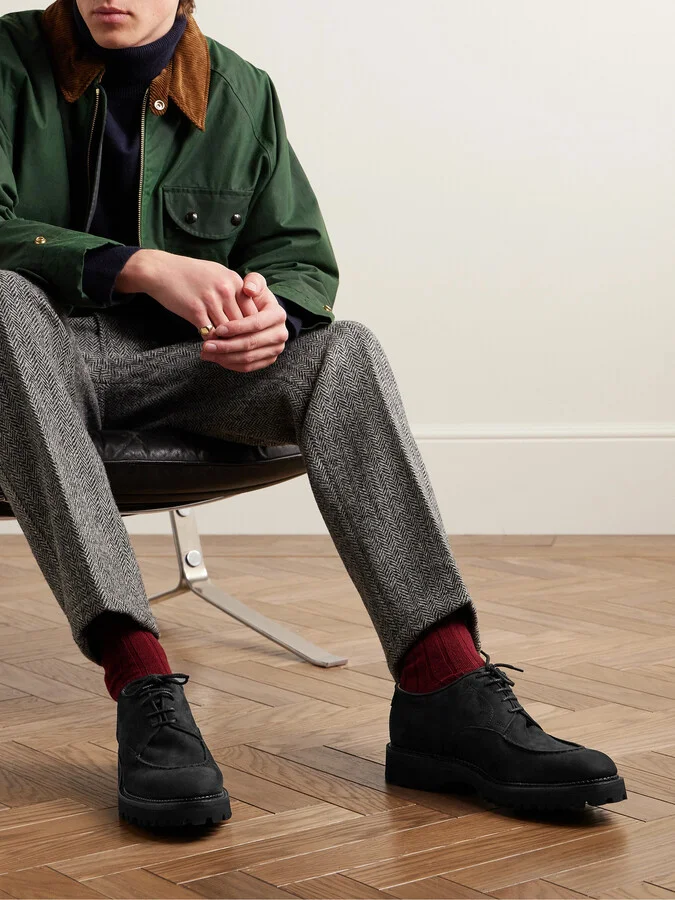 Land Rugged Suede Derby Shoes - Image 2