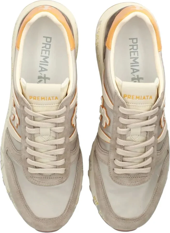 Lander 7202 lace-up suede sneakers - Image 3