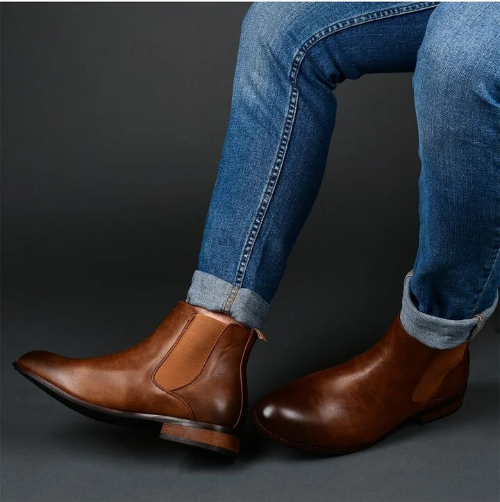 Landon Chelsea Boot - Wide Width - Image 3