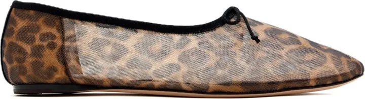 Landon leopard print-ballet flats