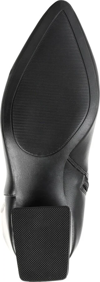 Landree Vegan Leather Block Heel Boot - Image 5