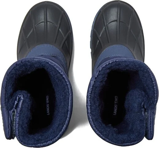 Lands' End Kids Frost Insulated Waterproof Snow Boots - - Cotton Candy - Image 6