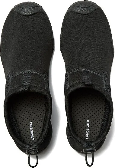 Lands' End Men's Classic Slip On Water Shoes - - Black - Image 2