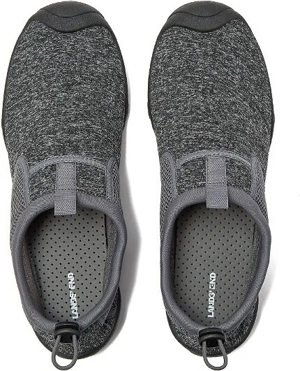 Lands' End Men's Classic Slip On Water Shoes - - Black - Image 4