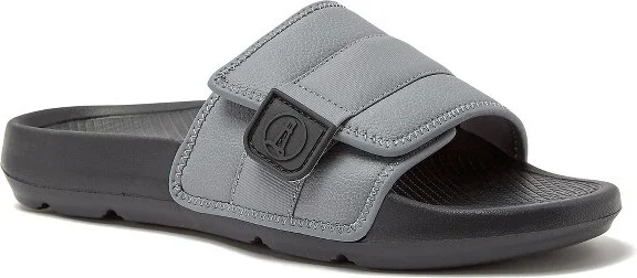 Lands' End Men's Slip On Pool Slides - 10 - Light Graphite