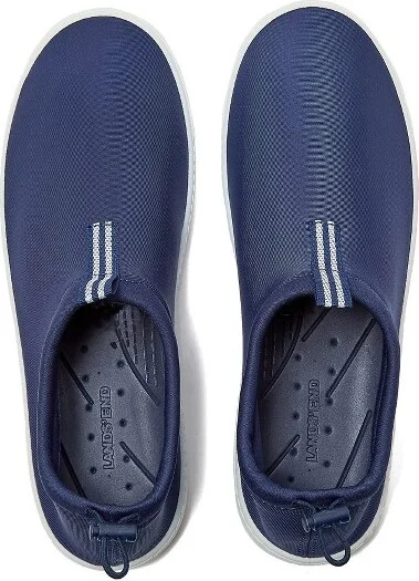 Lands' End Men's Sport Slip On Water Shoes - - Black - Image 3