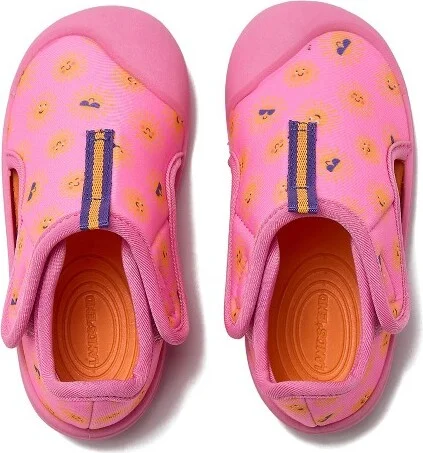 Lands' End Toddlers Adventurer Water Shoes - 8 - Deep Sea Navy/Pink Starfish - Image 3