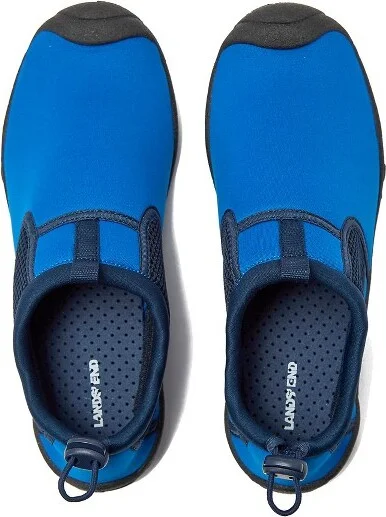 Lands' End Women's Classic Slip On Water Shoes - 11 - Electric Blue - Image 2