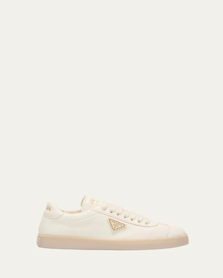 Lane Leather Low-Top Sneakers