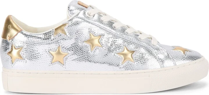 Lane Star Snakeskin Embossed Sneaker