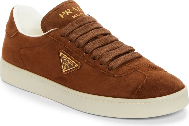Lane Triangle Logo Low Top Sneaker