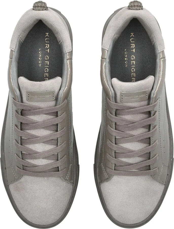 Laney Croc Embossed Sneaker - Image 4