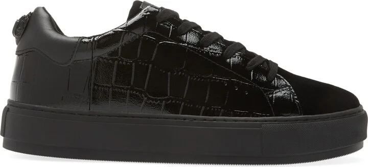 Laney Croc Embossed Sneaker - Image 3