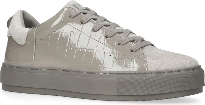 Laney Croc Embossed Sneaker