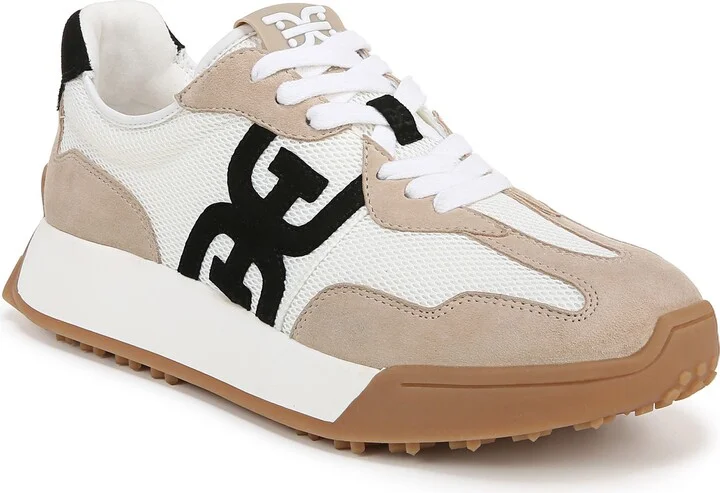 White/tan/black