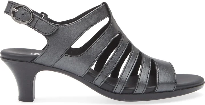 Lanna Kitten Heel Slingback Sandal - Image 8