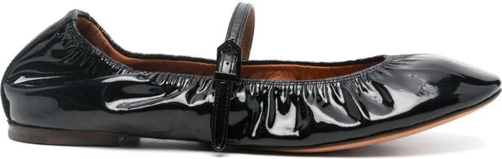 Lanvin Ballerina With Strap Shoes