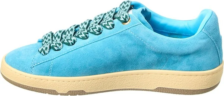 Lanvin Basses Curb Lite Suede Sneaker - Image 2