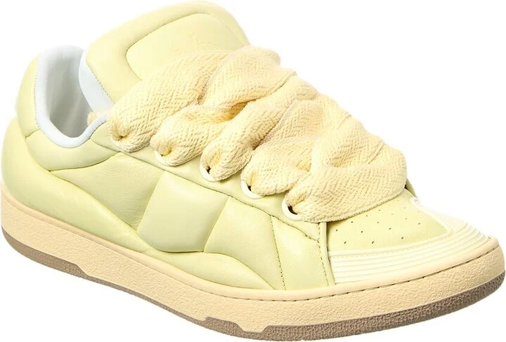 Lanvin Basses Curb Xl Leather Sneaker