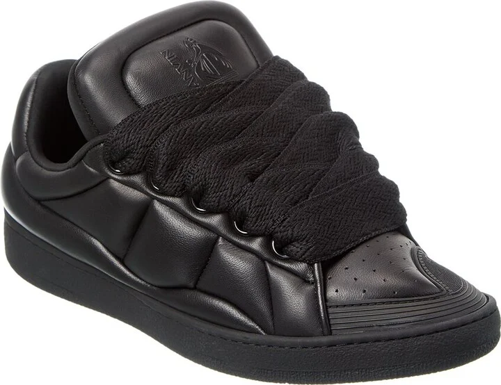 Lanvin Basses Curb Xl Leather Sneaker