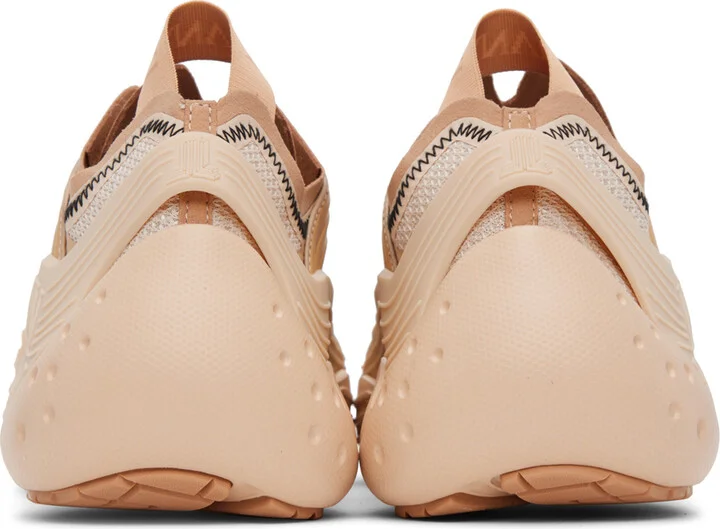 Lanvin Beige Flash-X Sneakers - Image 2
