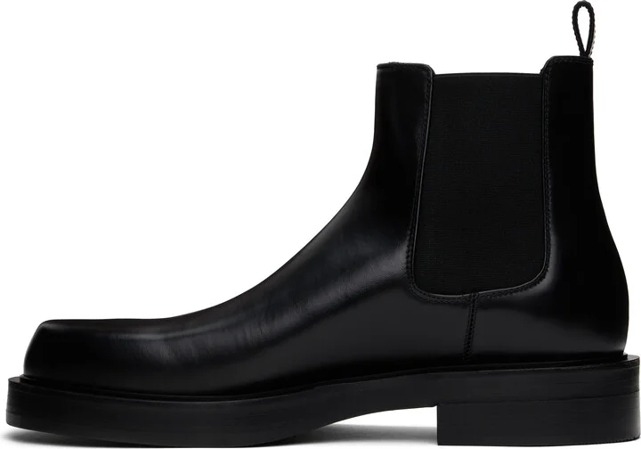 Lanvin Black Banjo Ankle Boots - Image 3