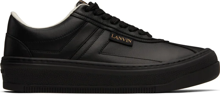 Lanvin Black 'Cash by Lanvin' Sneakers