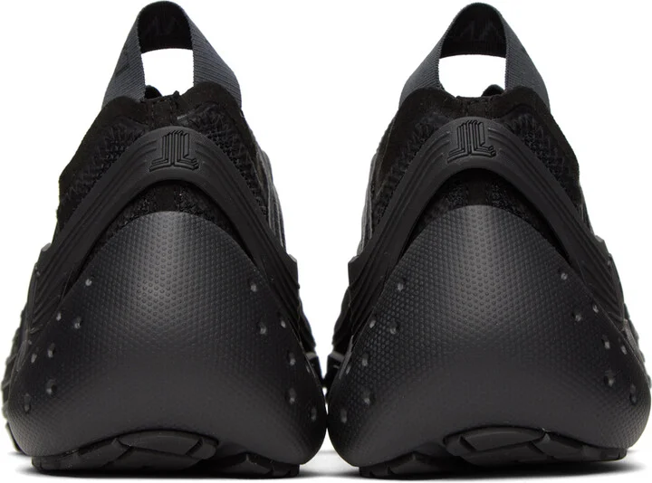 Lanvin Black Flash-X Sneakers - Image 2