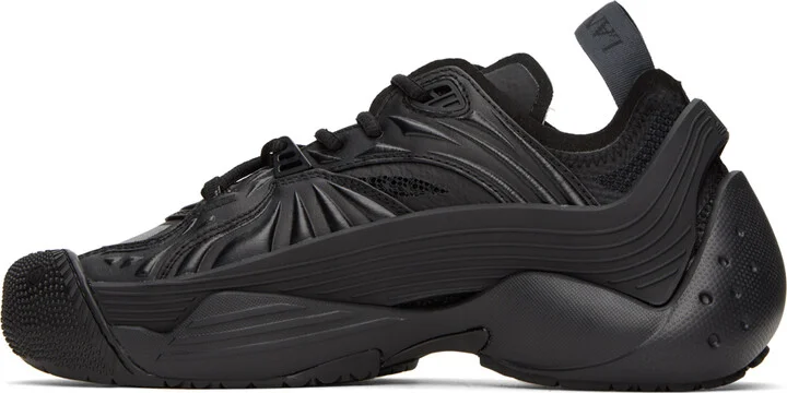 Lanvin Black Flash-X Sneakers - Image 3