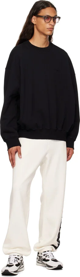 Lanvin Black & White Meteor Sneakers - Image 5